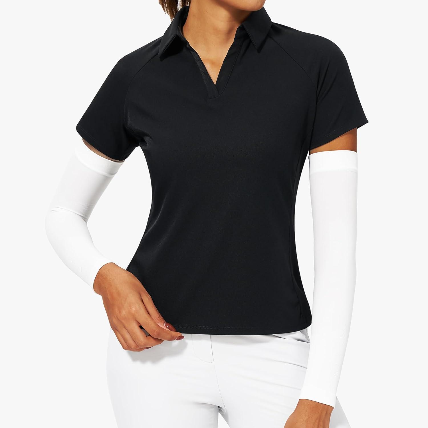 imageStelle Arm Sleeves UV Sun Protection Compression Cooling Sleeves UPF 50 for Women Men SportWorkingTattoo Cover up4 Pairs4 White