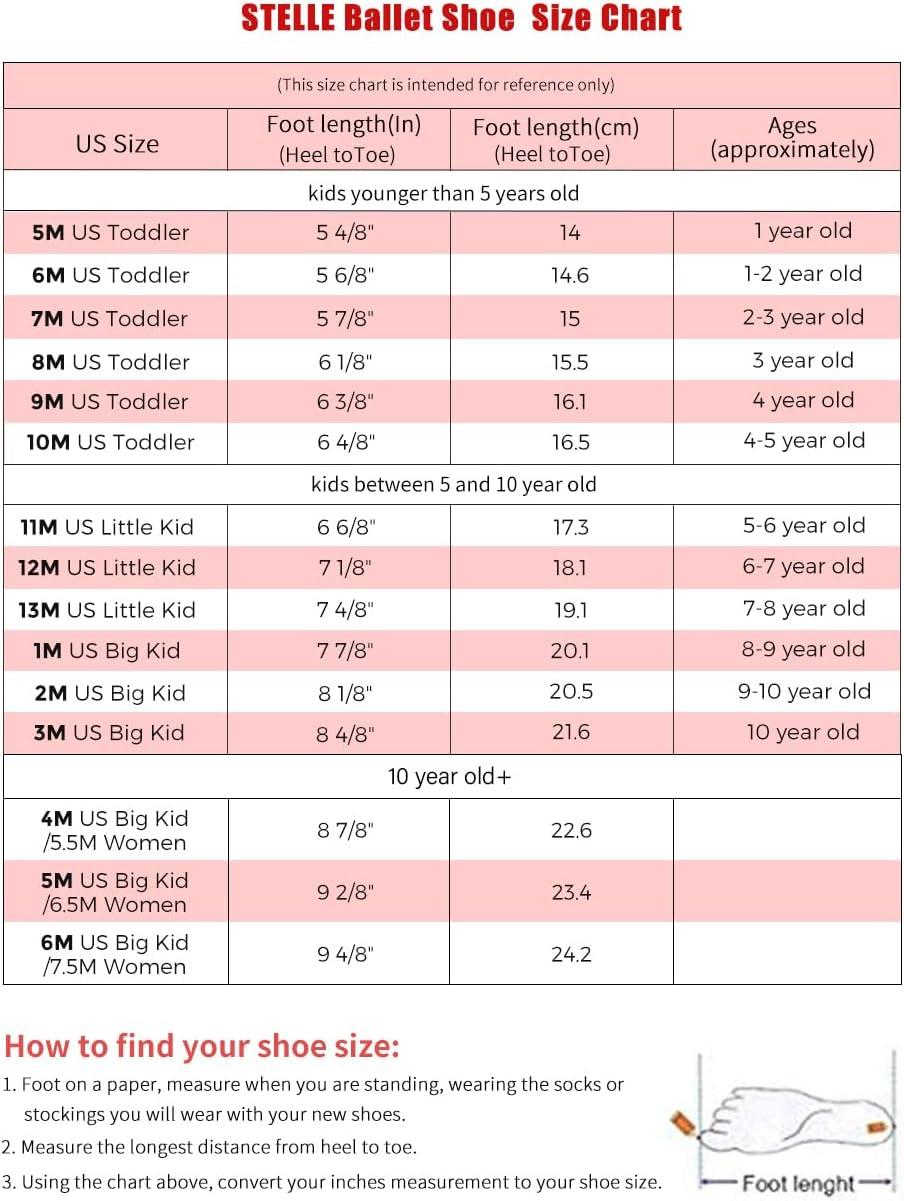 imageStelle Ballet Shoes for Girls Boys CloseFit PU Professional Dance Slippers for ToddlerLittle KidBig KidLight Pink