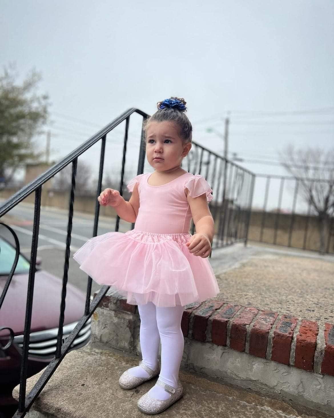 imageStelle Ballet Skirts for Girls Toddler Dance Skirt Chiffon Kids Ballet Wrap Skirts06pink Tutu Skirt