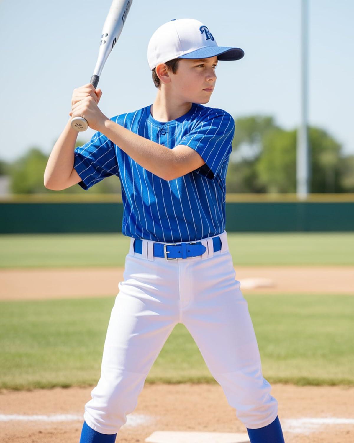 imageStelle BaseballSoftballFastpitch Belt Girls Sports Elastic Adjustable Boys Uniform Belts Youth and Adult SizesRoyal Blue