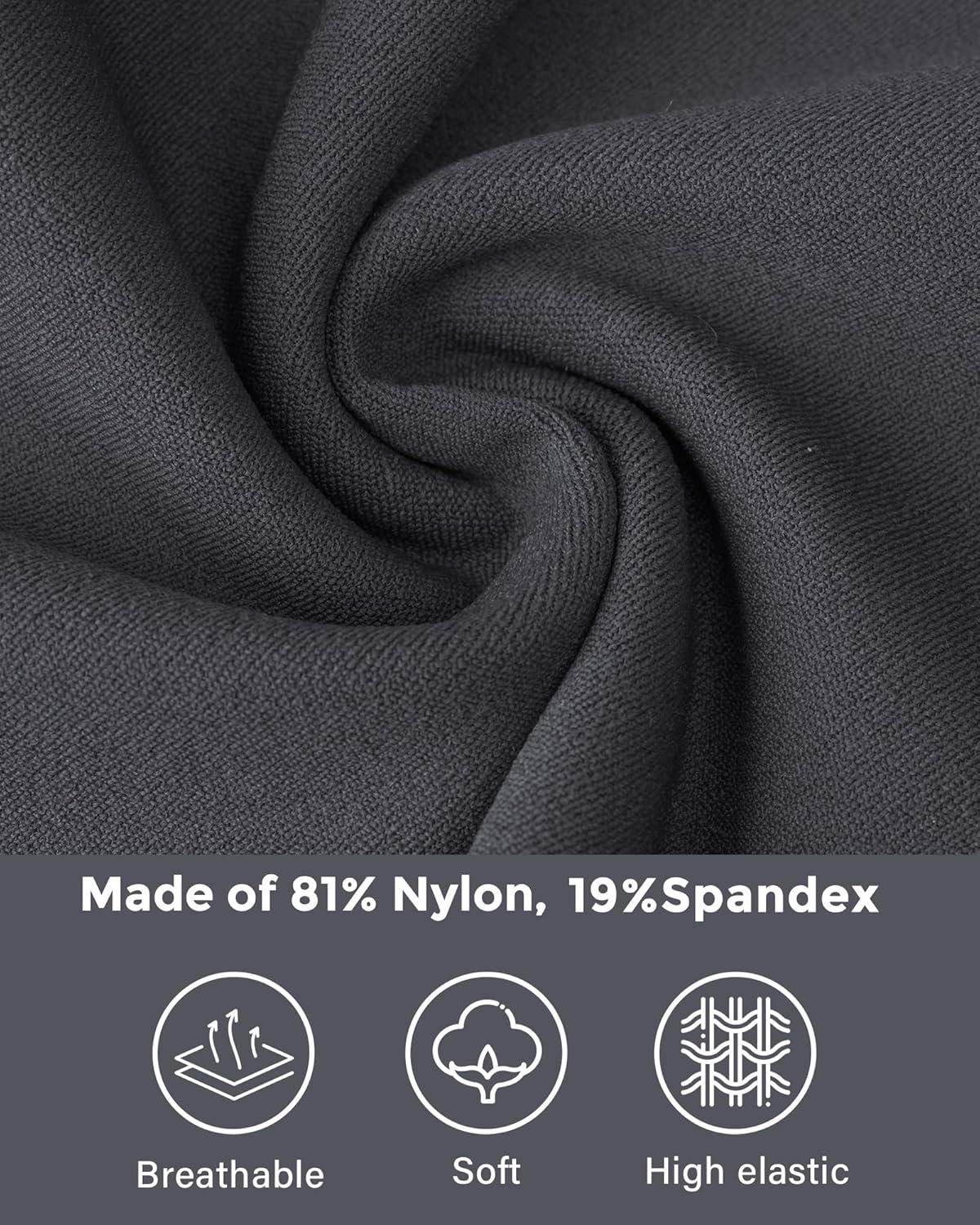 imageStelle Girls Athletic Leggings Kids Dance Running Yoga Pants Workout Active Dance Tights with PocketsCharcoal 2 Side Pocket