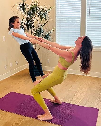 imageStelle Girls Athletic Leggings Kids Dance Workout Running Yoga Pants with Hidden PocketBlackpink