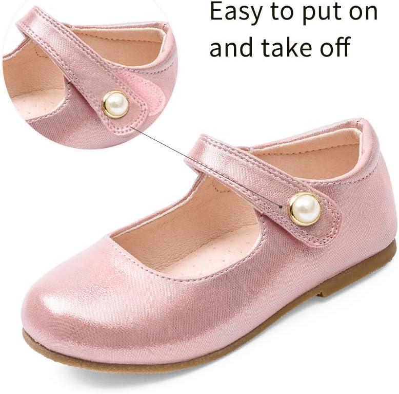 imageStelle Girls Mary Jane Flats Slipon Party Dress Shoes for Kids