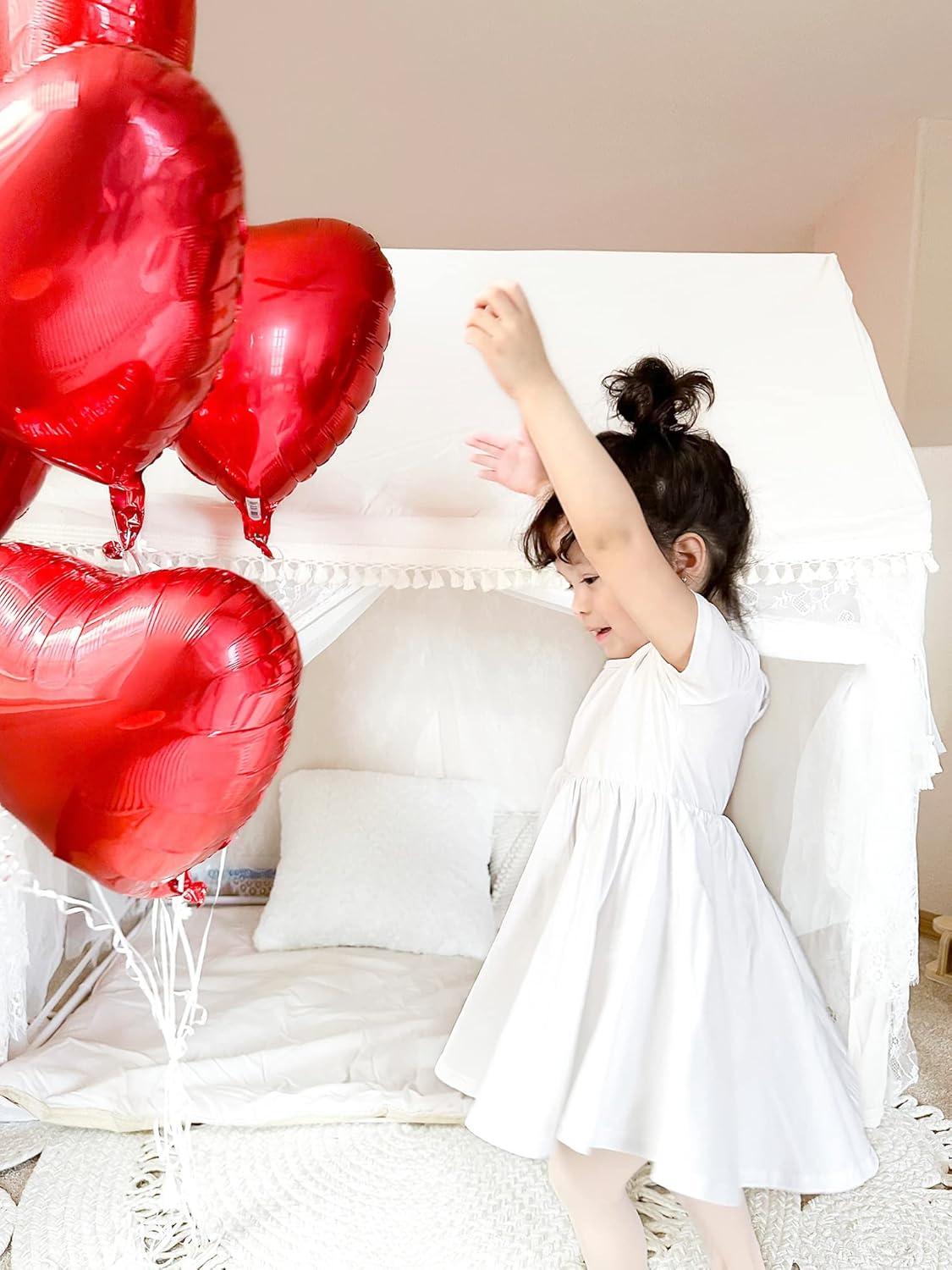 imageStelle Girls Short Sleeve Dress Summer Kids Toddler Skater Twirl A Line Solid Color TShirt Dress for School Casual 312 YA02white Without Pocket