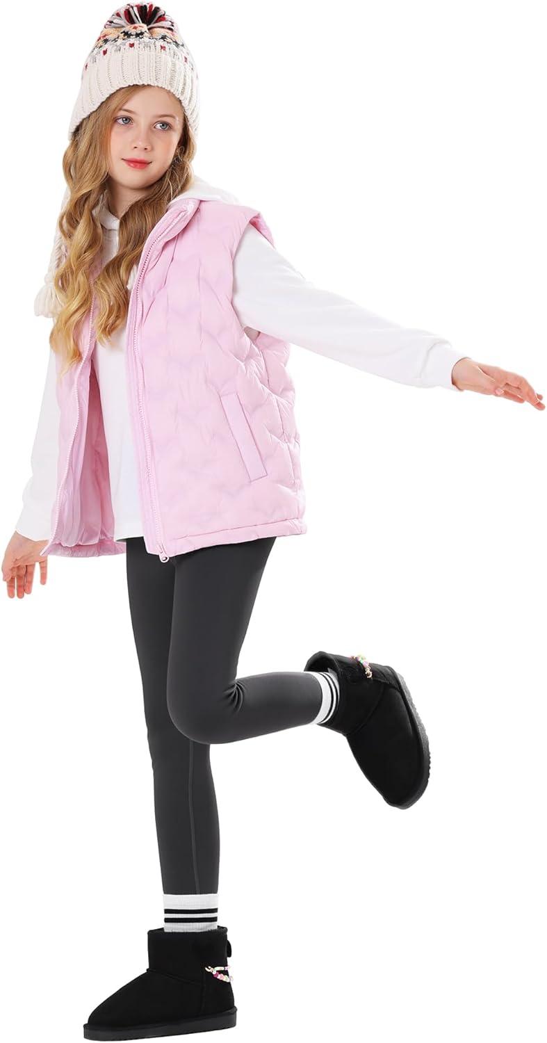 imageStelle Girls Snow Boots Warm Winter Boots for ToddlerLittleBig KidsBlack