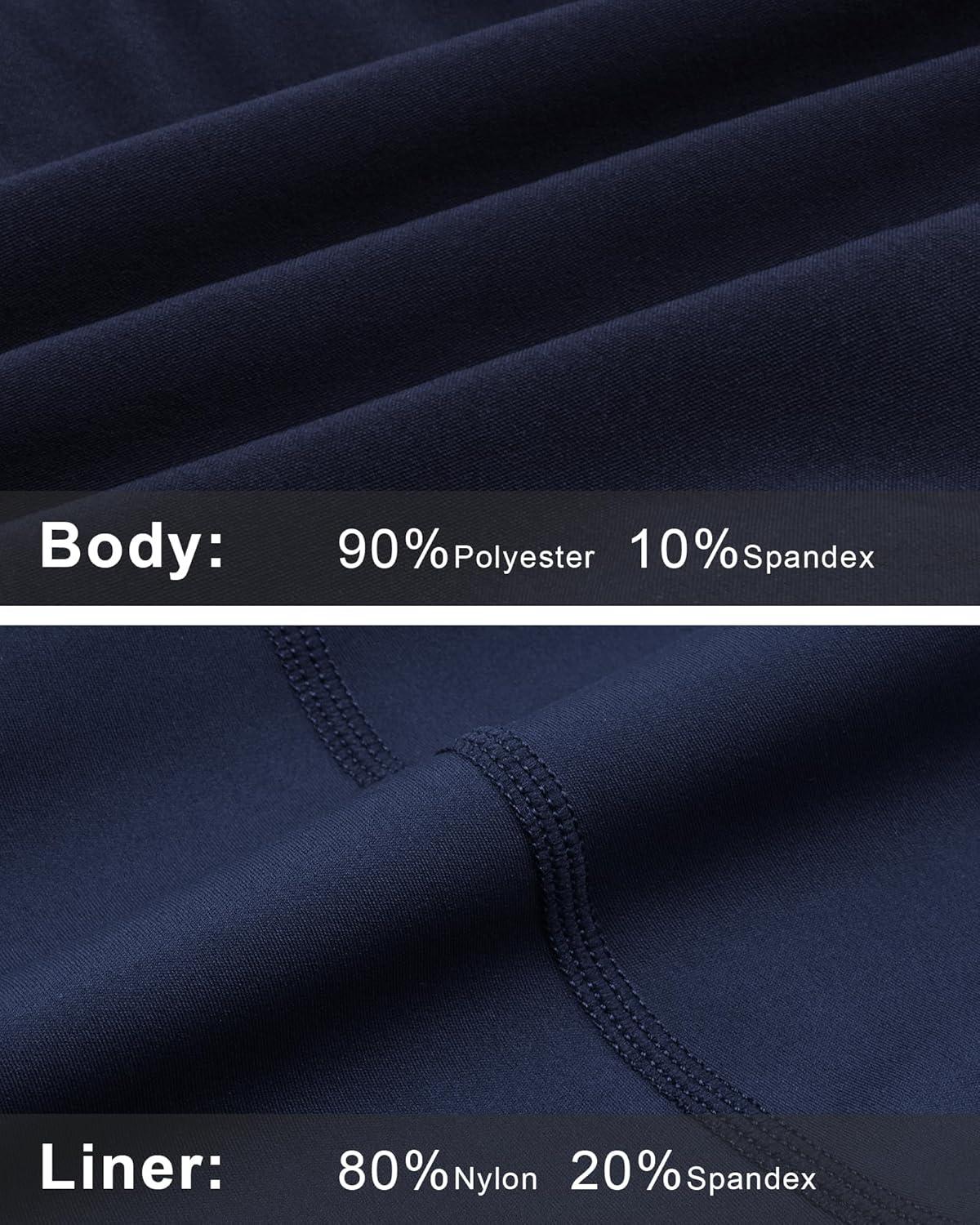 imageStelle Girls Tennis Skirts with Inner Shorts Pockets Golf Skirts Athletic Running Workout Pleated Skort 515YearsNavy