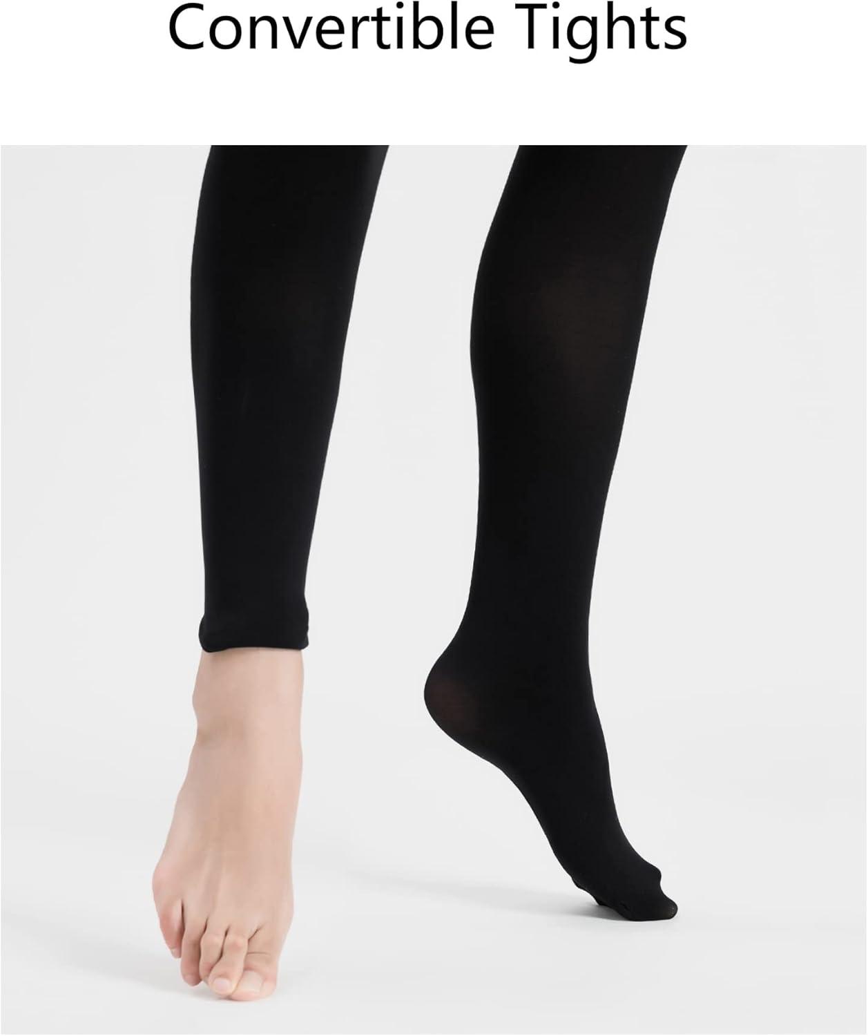 imageStelle Girls Women Ballet Dance Convertible Tights Ultra Soft Pro Transition Tights3packblack