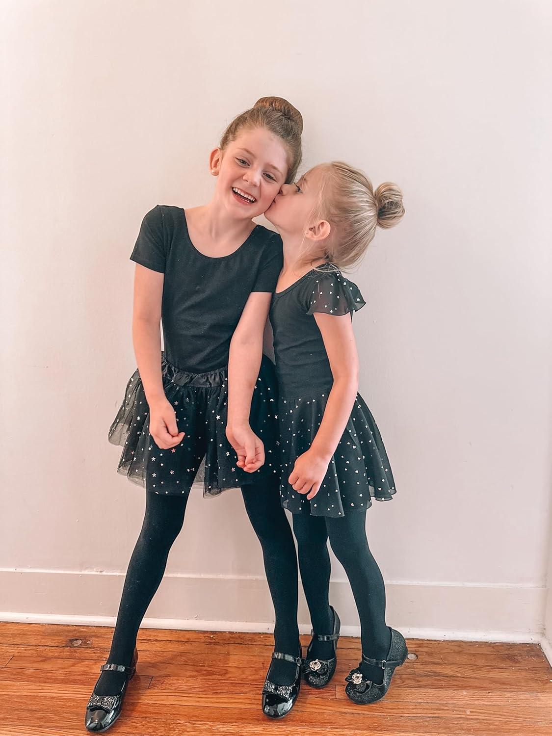 imageStelle Girls Women Ballet Dance Convertible Tights Ultra Soft Pro Transition Tights3packblack