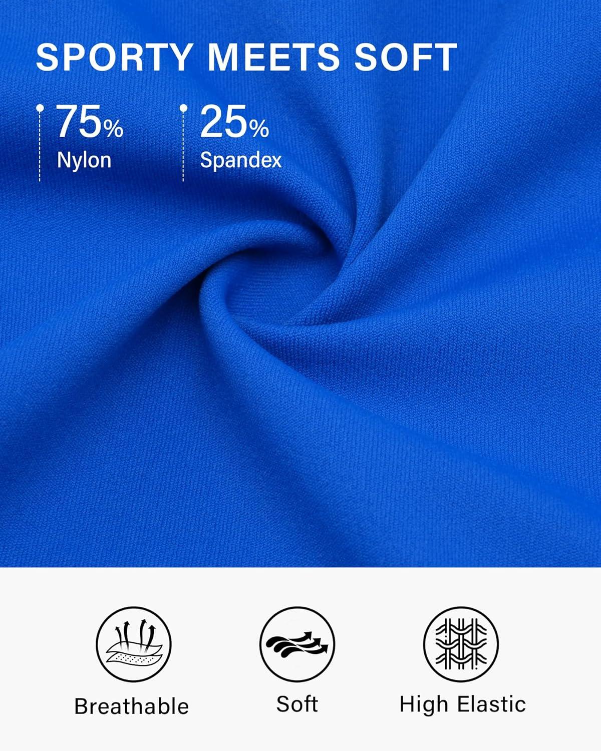 imageStelle Tennis Skirts for Women Athletic Skirt with Shorts Golf Skort Pocket High Waisted Skorts Workout PickleballSapphire