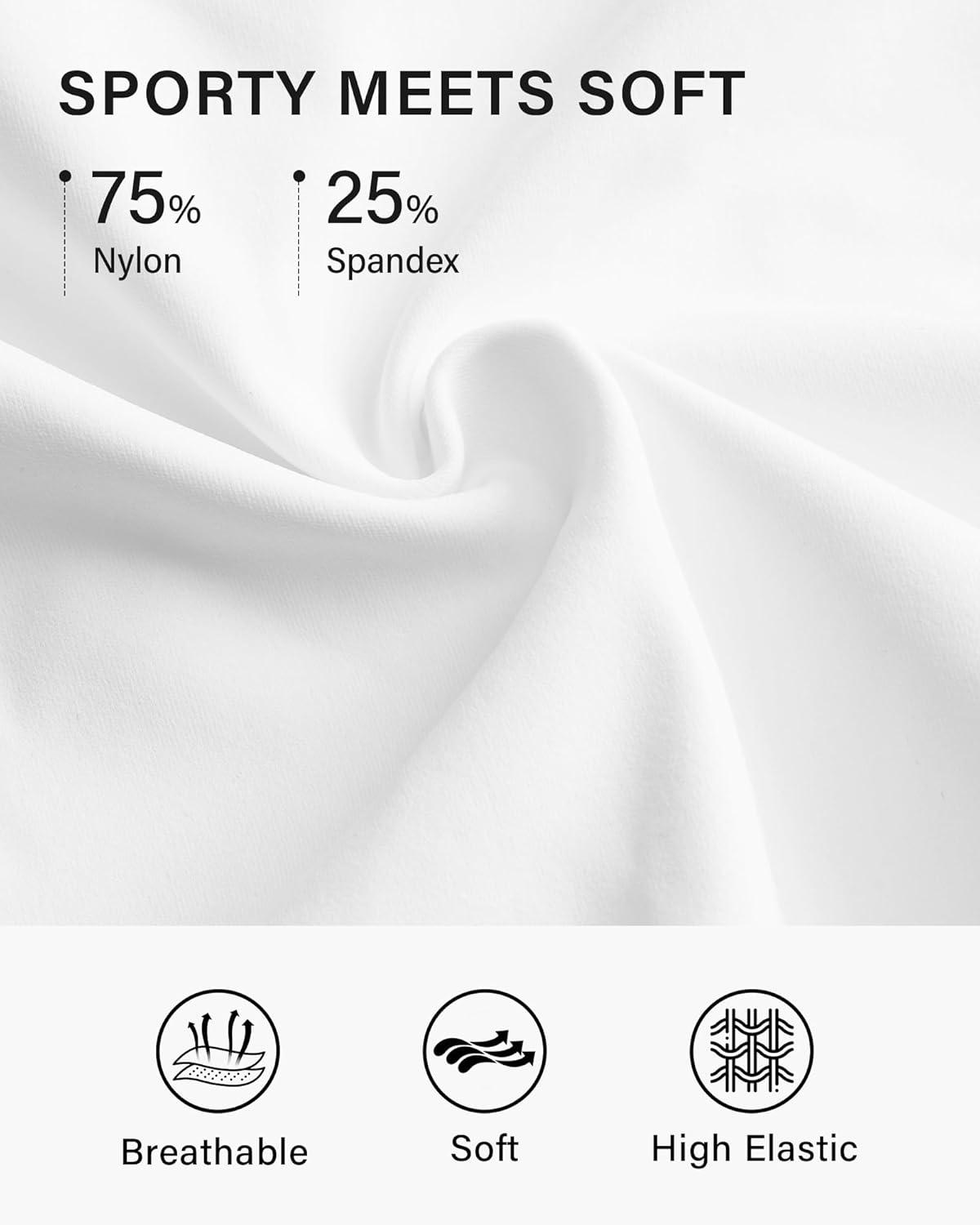 imageStelle Tennis Skirts for Women Athletic Skirt with Shorts Golf Skort Pocket High Waisted Skorts Workout PickleballWhite