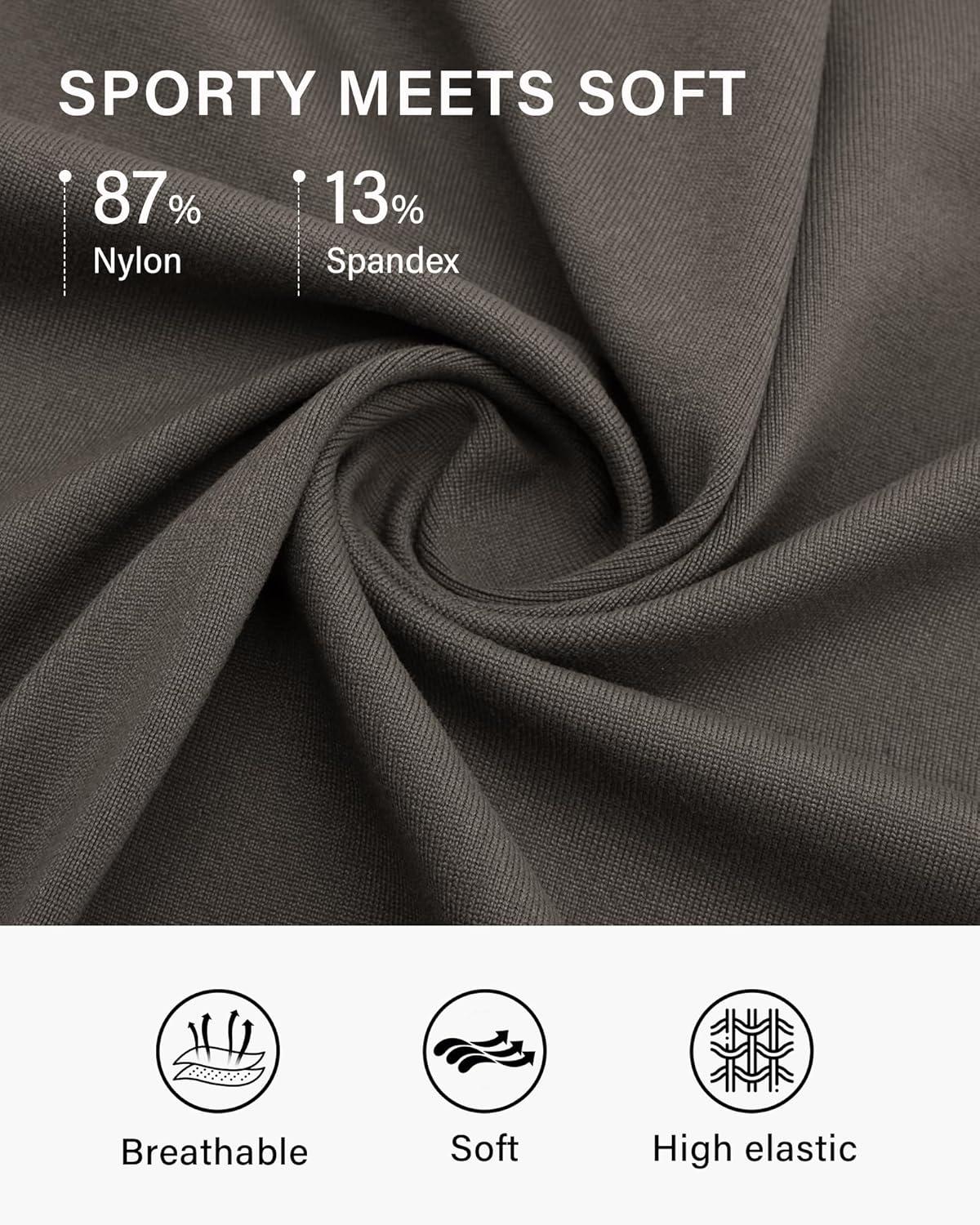 imageStelle Womens Capri Yoga Pants with Pockets Essential High Waisted Legging for WorkoutTea Brown