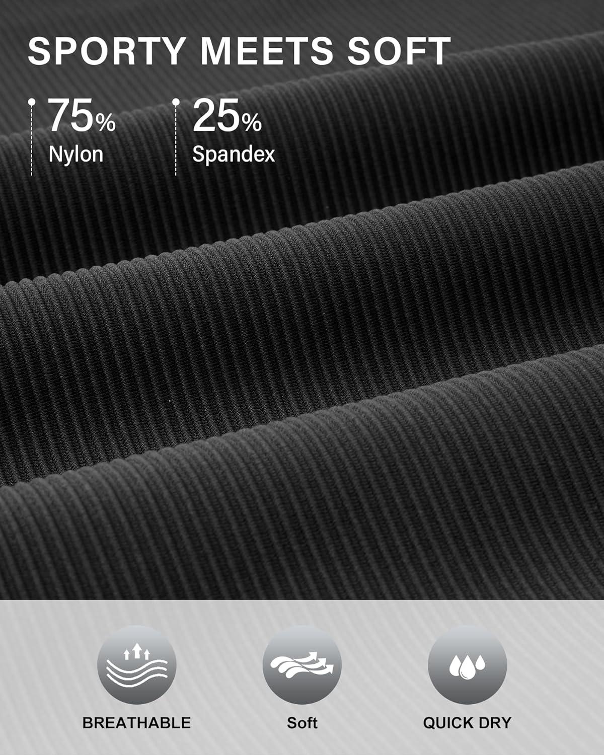 imageStelle Womens Ribbed Tank Tops Seamless Padded Workout Crop Top Sleeveless Square Neck Cami Basic ShirtsBlack