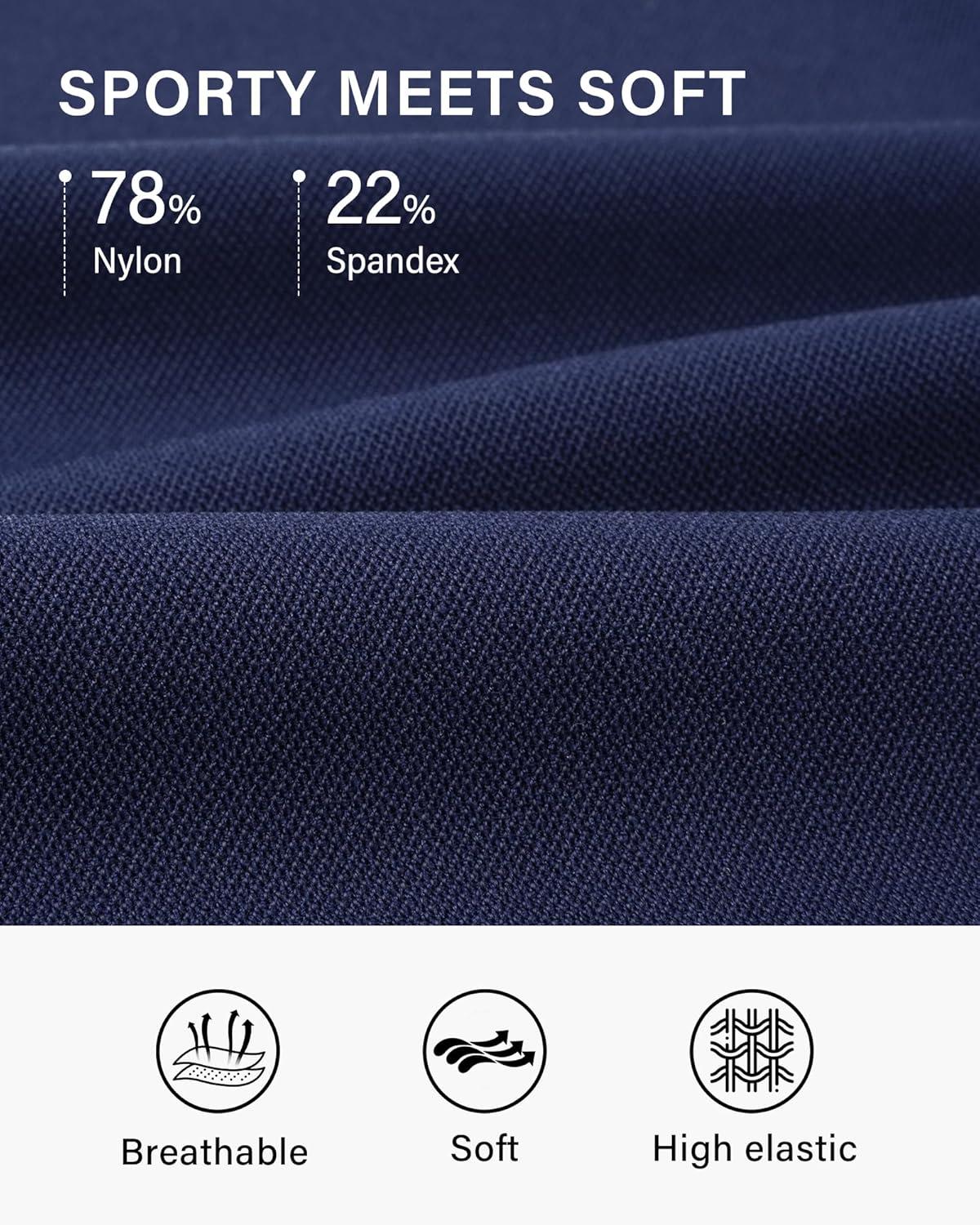 imageStelle Womens Sleeveless Golf Polo Shirts Tennis Shirts V Neck Quick Dry with CollarNavy