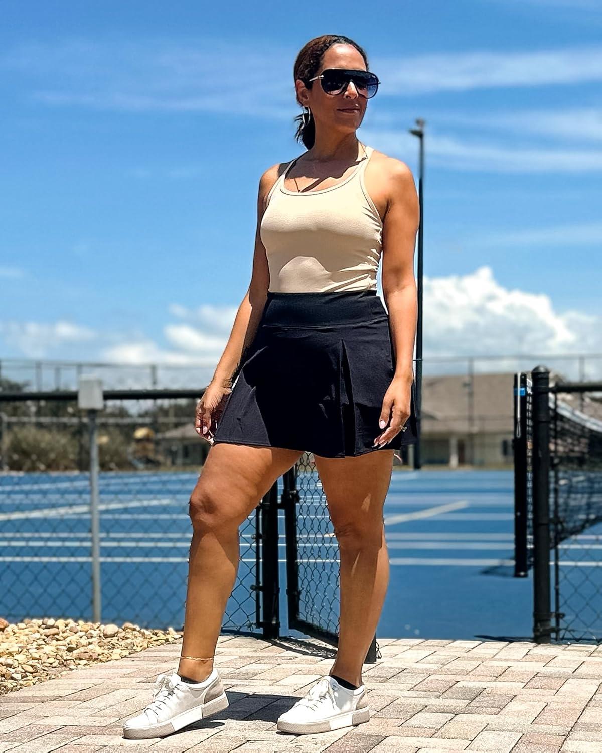 imageStelle Womens Sleeveless Tank Tops Scoop Neck Ribbed Racerback Camisole Tops for Workout CasualVanilla