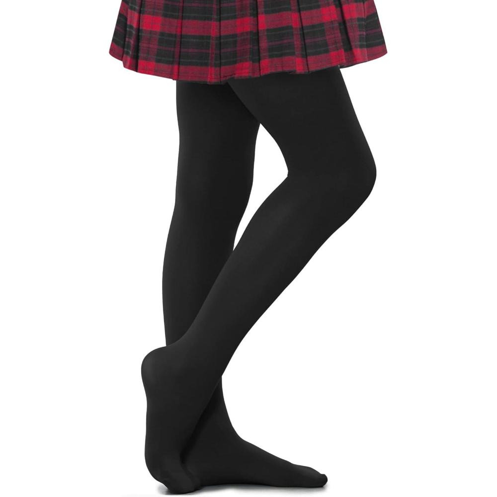 imageStelle Girls Ballet Dance Students School Footed Tight ToddlerLittle KidBig Kid1black