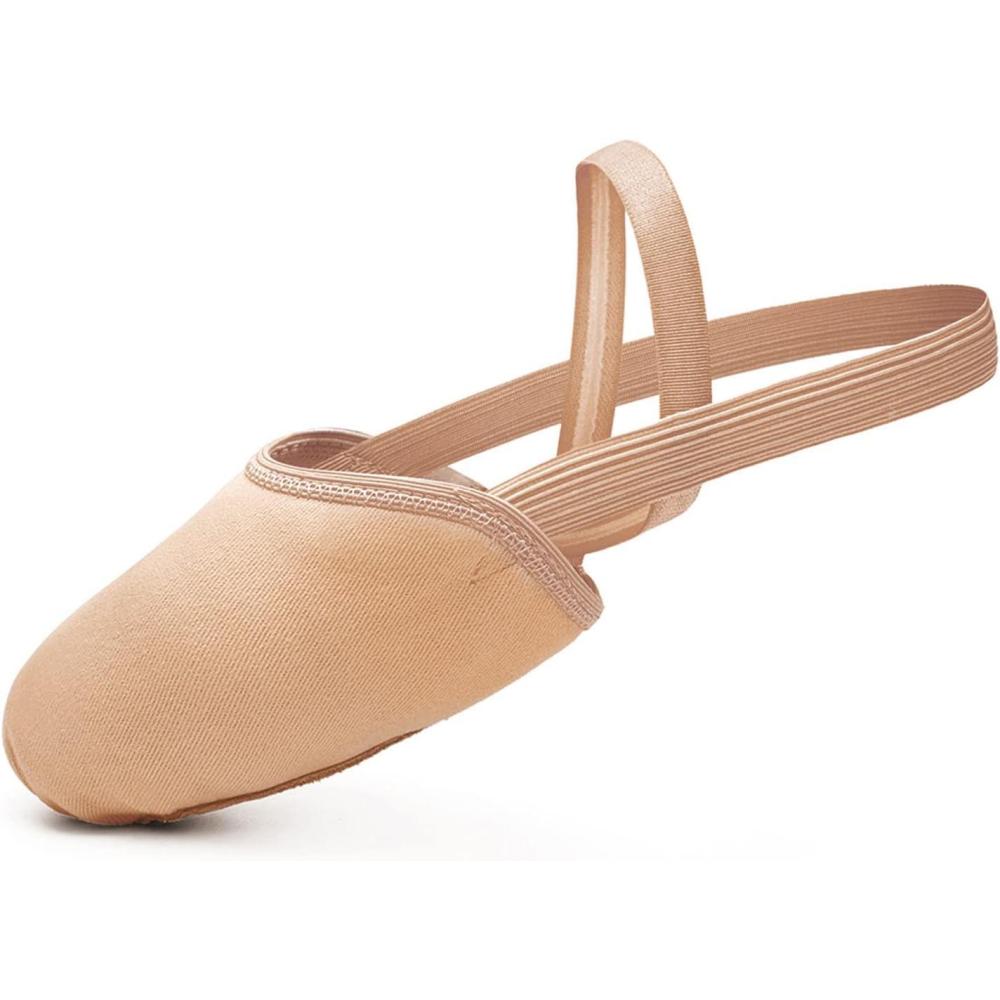 imageStelle Half Soles Dance Shoes Women Men Canvas Lyrical Pirouette Ballet Shoes Turners Dance Shoes for ContemporarySand