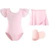 3-ballet Pink (Ruffle Sleeve)