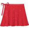 04-red Shiny Skirt(ad Tie)