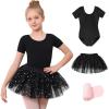 02-black (Shiny Tutu Skirt)