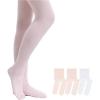 2-pair Ballet Pink+1-pair White