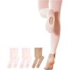 2-pair Ballet Pink+1-pair Tan
