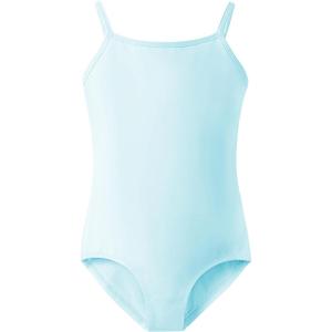 Stelle Ballet Leotards for Girls Dance Leotard Gymnastics Unitards Outfits with Adjustable Straps(Blue)