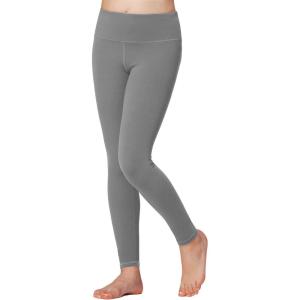 Stelle Girls Athletic Leggings Kids Dance Workout Running Yoga Pants with Hidden Pocket(Zinc Grey)