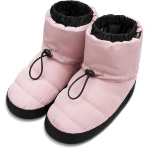 Stelle Girls Ballet Warm Up Booties Dance Slipper Boots Ballerina Elastic Shoes(Pink)