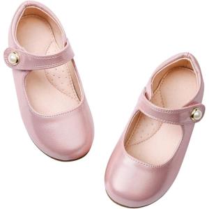 Stelle Girls Mary Jane Flats Slip-on Party Dress Shoes for Kids