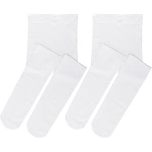 Stelle Girls’ Ultra Soft Pro Dance Tight/Ballet Footed Tight (Toddler/Little Kid/Big Kid)(2-pair White)