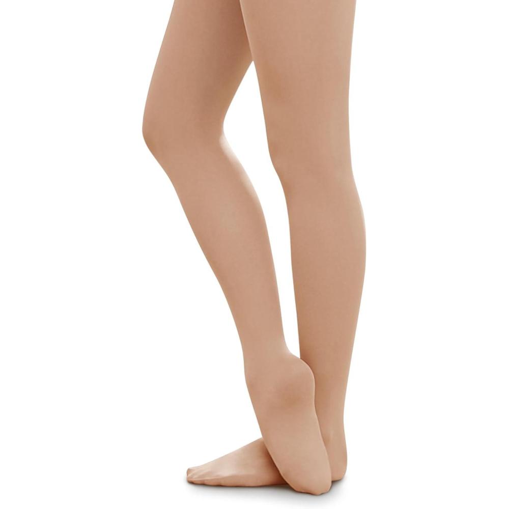 imageStelle Womens Ballet Tights Ultra Soft Pro Footed Tights Adult Dance LeggingsTan