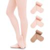3 Pairs-2 Ballet Pink+tan