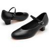 imageStelle 15quot Character Shoes for Women Dance Shoes Stylish Ankle Strap for Ballroom Salsa Tango Flamenco LatinBlack